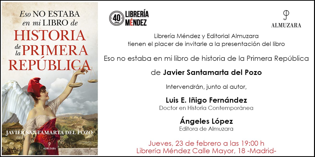 Javier Santamarta en Librería Méndez