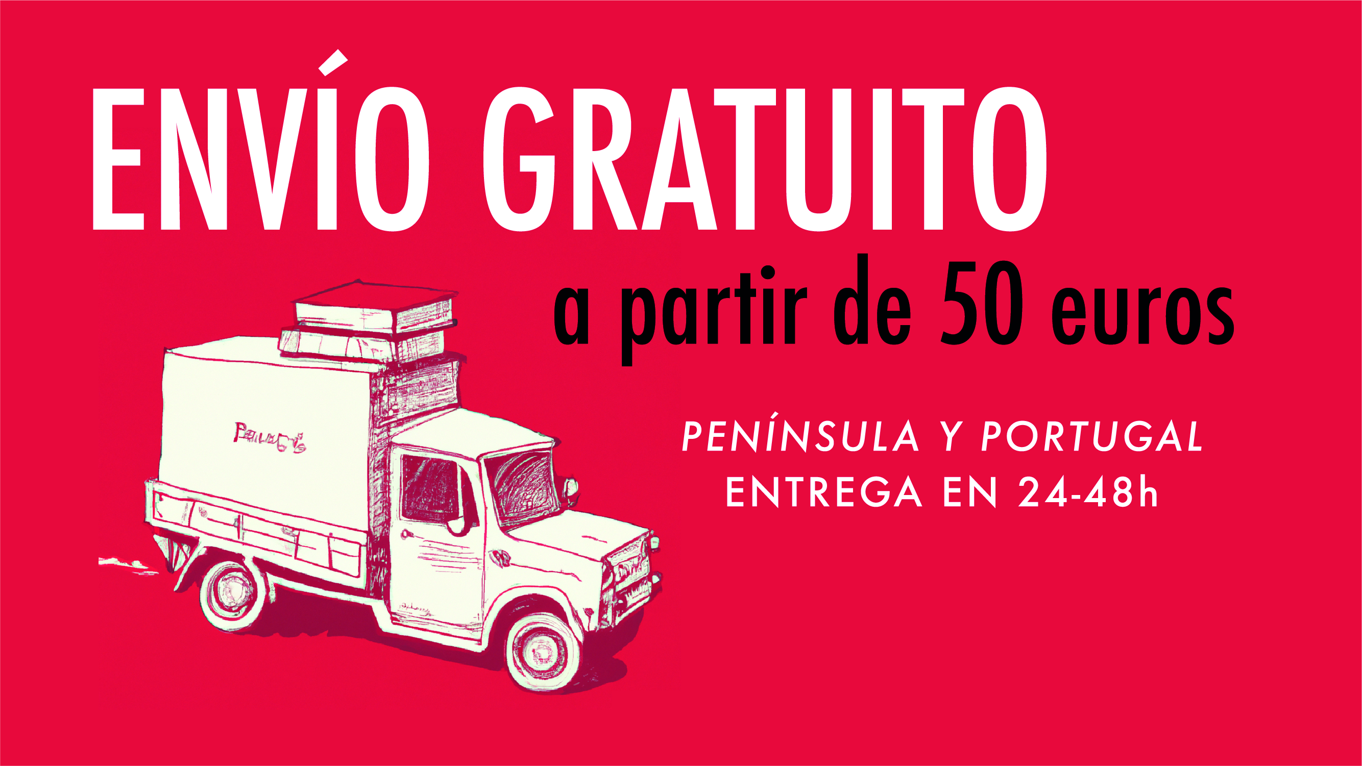 ENVÍO GRATIS A PARTIR DE 50 €