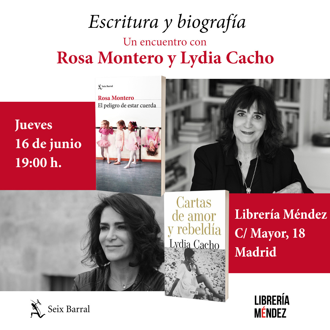 Lydia Cacho y Rosa Montero en Librería Méndez