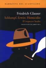 SCHLUMPF, ERWIN: HOMICIDIO.  9788495359940