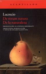 DE RERUM NATURA. DE LA NATURALEZA