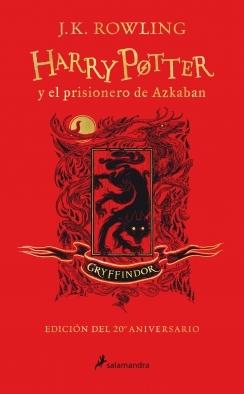 Harry Potter y el prisionero de Azkaban (edición Gryffindor del 20 aniversario)