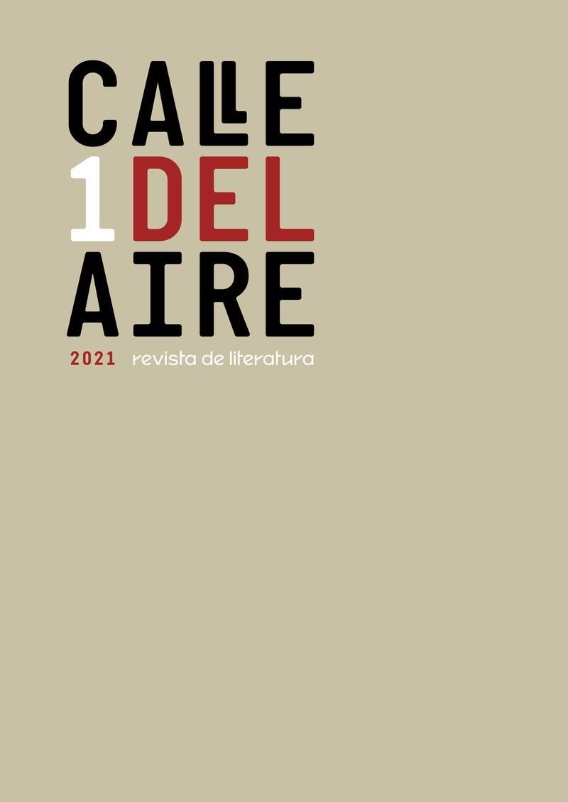 Calle del Aire. Revista de literatura. 1 "Abril-Mayo 2021".  9788418818103