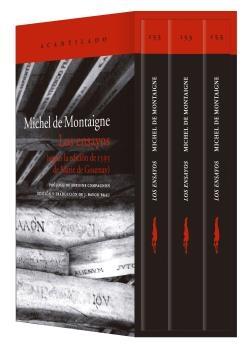 Los ensayos - Montaigne "(según la edición de 1595 de Marie de Gournay)".  9788418370625