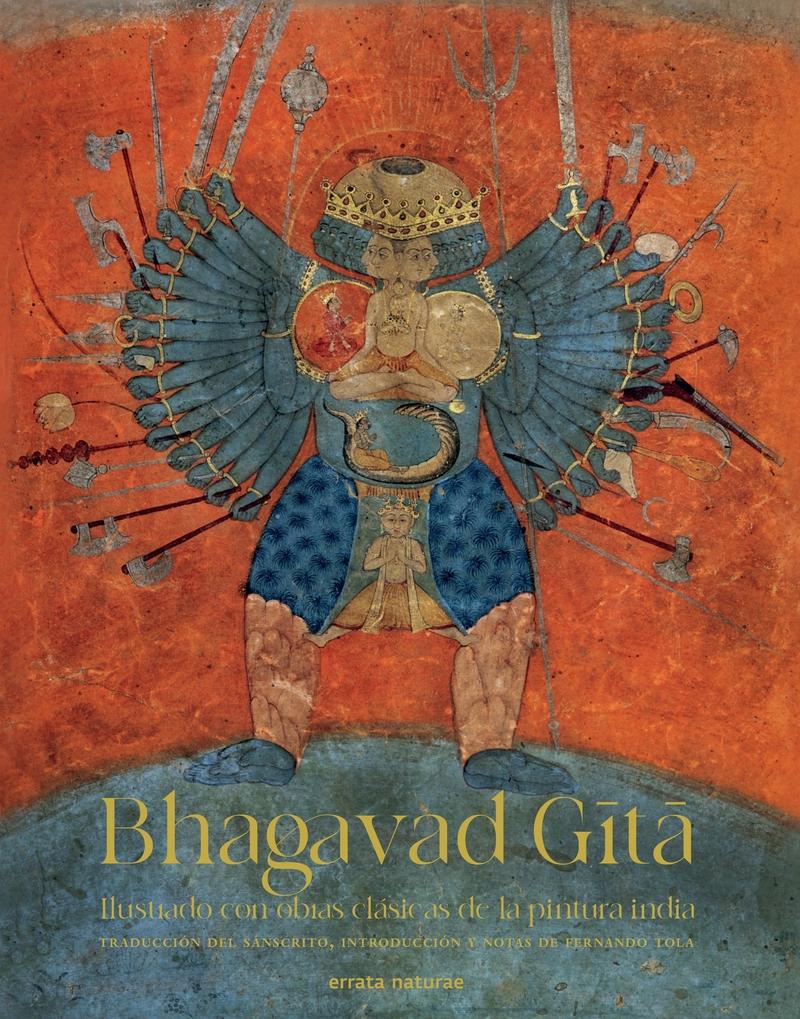 Bhagavad Gita "Ilustrado por la pintura india"