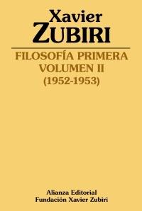 FILOSOFIA PRIMERA (1952-53) Vol.II.  9788413627298