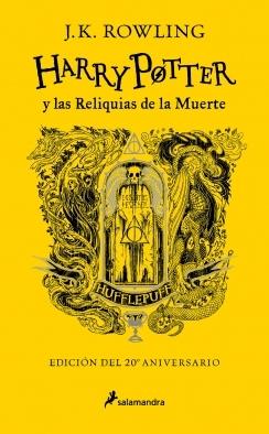 HARRY POTTER Y LAS RELIQUIAS DE LA MUERTE (HUFFLEPUFF. AMARILLO)