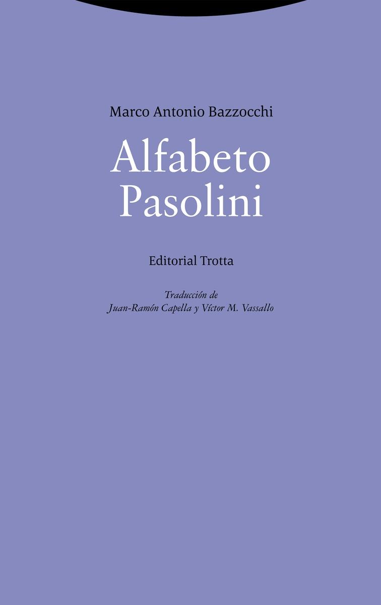 ALFABERTO PASOLINI.  9788413641980