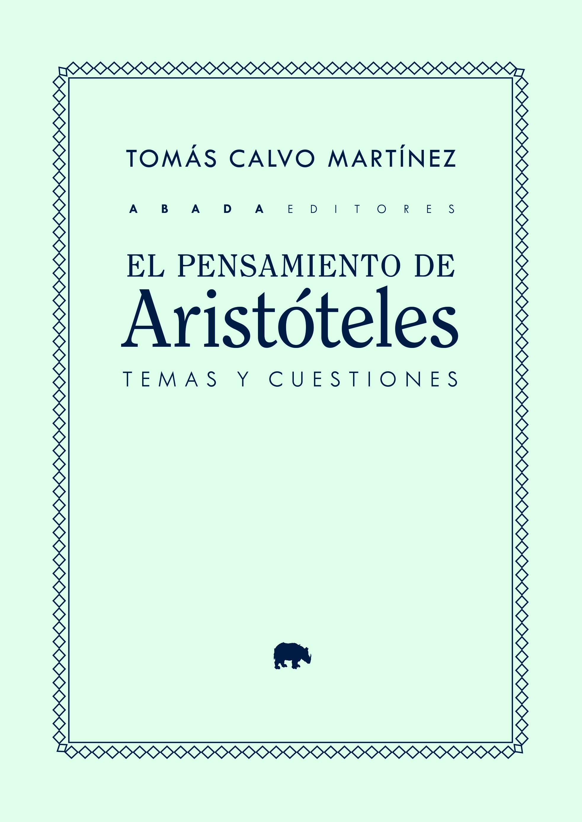 EL PENSAMIENTO DE ARISTOTELES