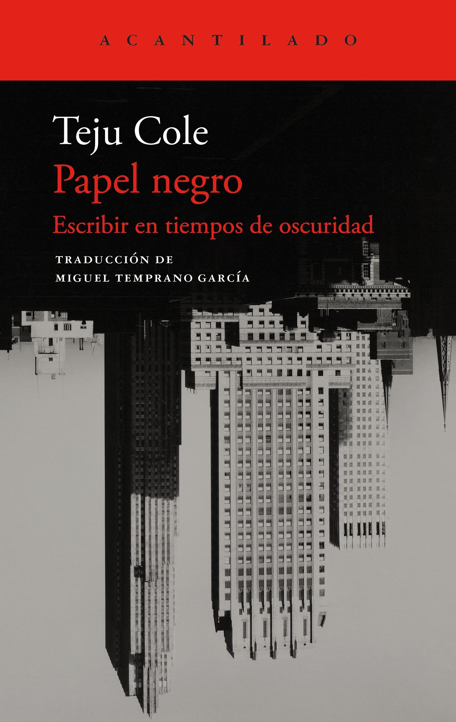 Papel negro.  9788419958570